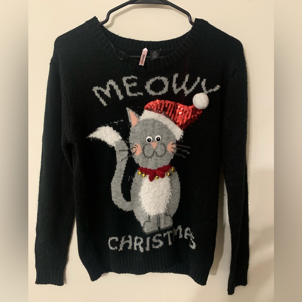 Meowy Christmas sweater
